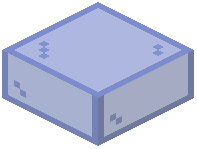 Blue Glass Slab