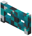 Cyan Glazed Terracotta Fence Gate