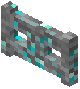 Diamond Ore Fence Gate