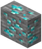 Diamond Ore Vertical Slab