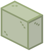Green Glass Vertical Slab