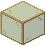 Green Glass With In Oak Frame