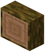 Jungle Log Vertical Slab