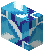 Light Blue Glazed Terracotta Vertical Slab