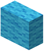 Light Blue Wool Vertical Slab