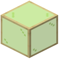 Lime Glass With In Birch Frame