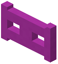 Magenta Concrete Fence Gate