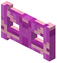 Magenta Glazed Terracotta Fence Gate