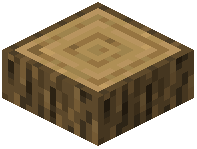 Oak Log Slab