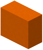 Orange Concrete Vertical Slab