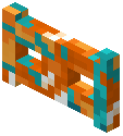 Orange Glazed Terracotta Fence Gate