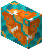 Orange Glazed Terracotta Vertical Slab