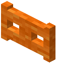 Orange Wool Fence Gate