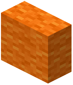 Orange Wool Vertical Slab