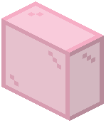 Pink Glass Vertical Slab