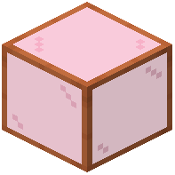 Pink Glass With In Acacia Frame