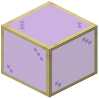 Purple Glass With In Birch Frame