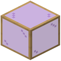 Purple Glass With In Oak Frame