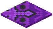 Purple Glazed Terracotta Pressure Plate