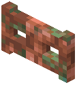 Raw Copper Block Fence Gate
