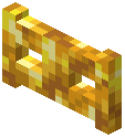 Raw Gold Block Fence Gate