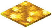 Raw Gold Block Pressure Plate