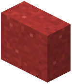 Red Concrete Powder Vertical Slab