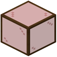 Red Glass With In Dark Oak Frame