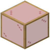 Red Glass With In Oak Frame