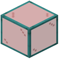 Red Glass With In Warped Frame