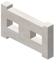 Smooth Quartz Block Fence Gate