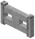 Smooth Stone Fence Gate