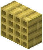 Stripped Bamboo Block Vertical Slab