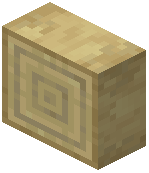 Stripped Birch Log Vertical Slab