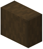 Stripped Dark Oak Wood Vertical Slab