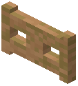 Stripped Jungle Log Fence Gate