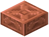 Waxed Chiseled Copper Slab