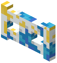 White Glazed Terracotta Fence Gate