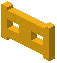 Yellow Concrete Fence Gate