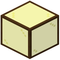 Yellow Glass With In Dark Oak Frame