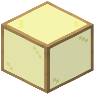 Yellow Glass With In Oak Frame
