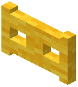 Yellow Wool Fence Gate