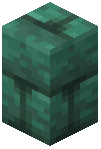 Dark Prismarine Brick Wall