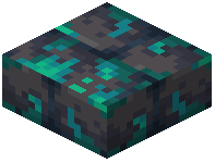 Mossy Basalt Brick Slab