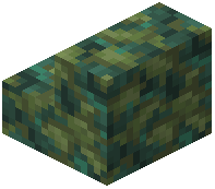 Mossy Cobbled Dark Prismarine Stairs