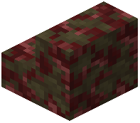 Mossy Cobbled Netherrack Stairs