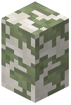 Mossy Cobbled Quartz Wall