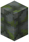 Mossy Cobbled Tuff Wall