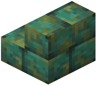 Mossy Dark Prismarine Brick Stairs