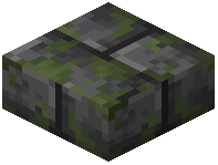 Mossy Deepslate Brick Slab